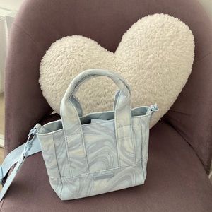 Madden Girl mini canvas tote
